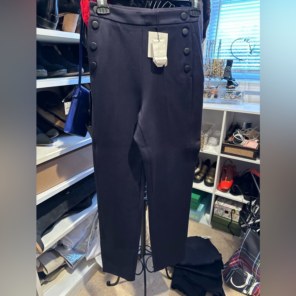 Sandro Navy Marine pants